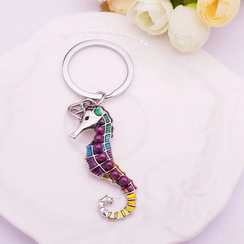 Seahorse Keychain