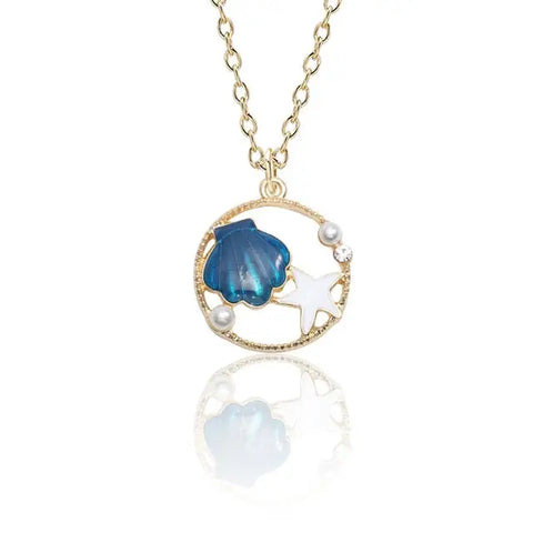 Seaside Enamel Necklace