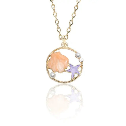 Seaside Enamel Necklace