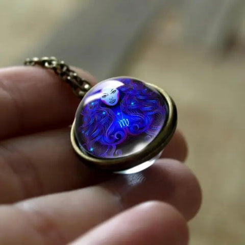 "Sign in a Bubble" Necklace