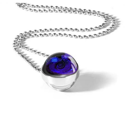 Silver Plated Zodiac Sign Necklace