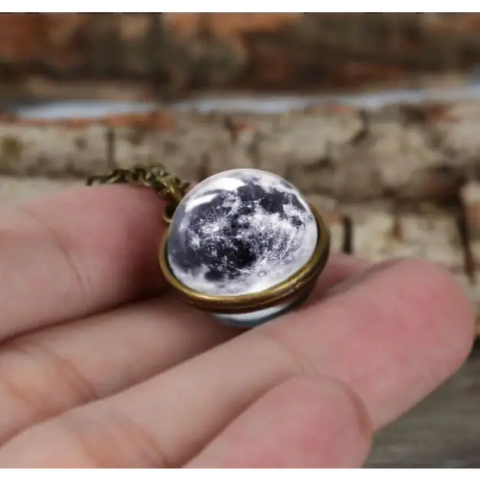 Sky Double Glass Necklace