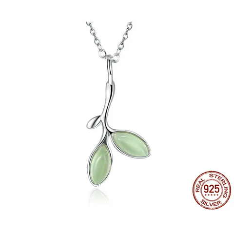 Soft Leaf Necklace