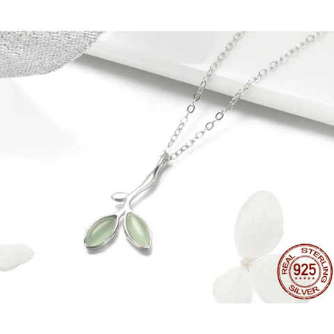 Soft Leaf Necklace