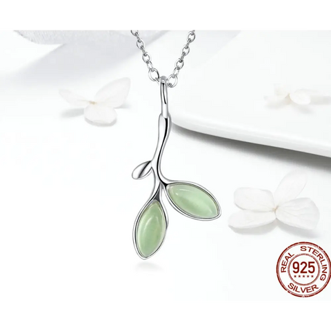 Soft Leaf Necklace