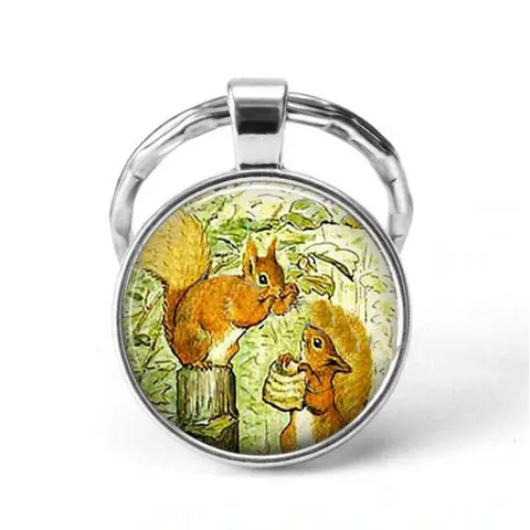 Squirrel Keychain