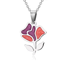Stainless Flower Necklace