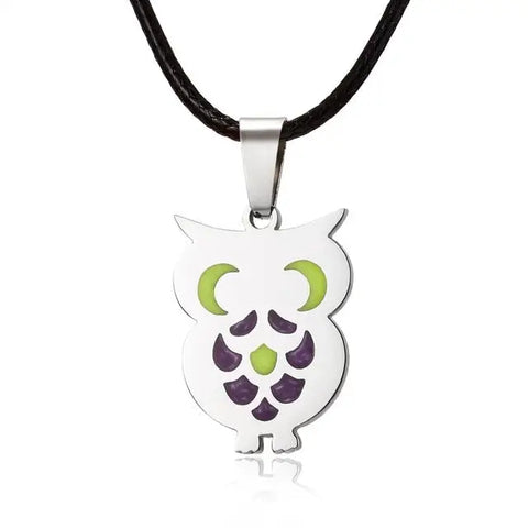 Stainless Owl Necklace