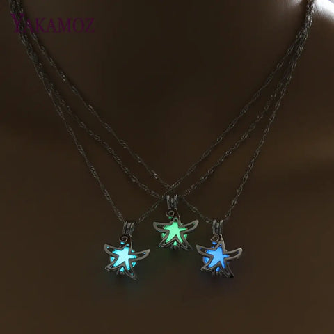 Starfish Glow in the Dark Necklace