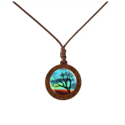 Stunning Tree Wood Necklace