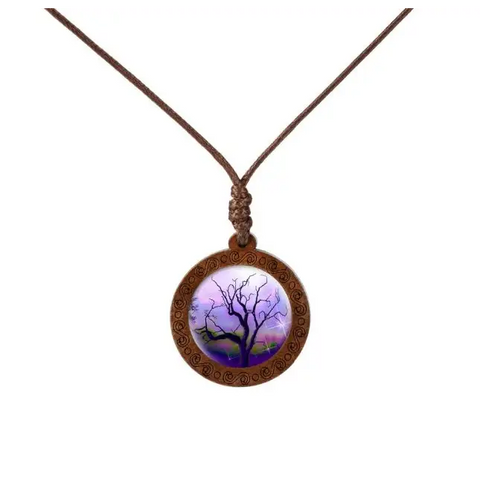 Stunning Tree Wood Necklace