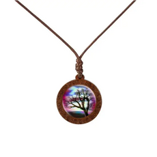 Stunning Tree Wood Necklace
