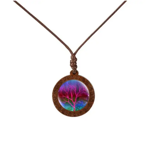 Stunning Tree Wood Necklace