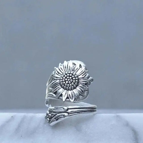 Sunflower Wrap Ring