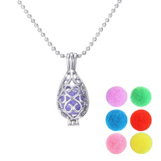 Teardrop Necklace Aromatherapy Locket