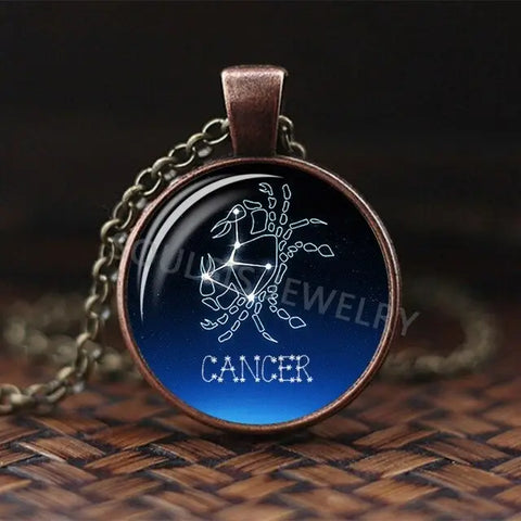 "The Vintage" Zodiac necklace