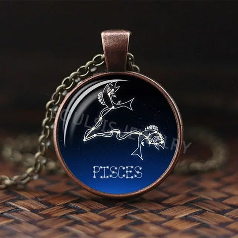 "The Vintage" Zodiac necklace