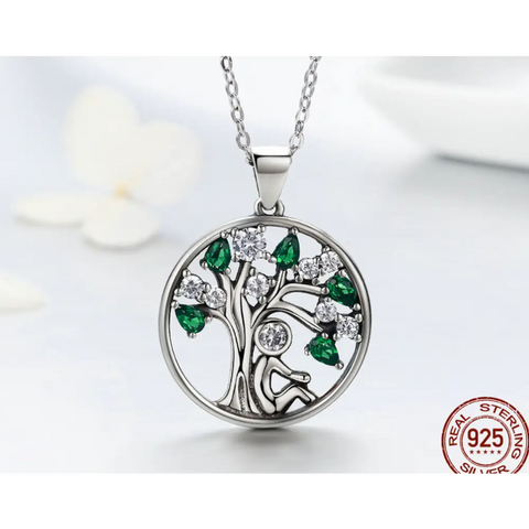 Tree Silver Necklace