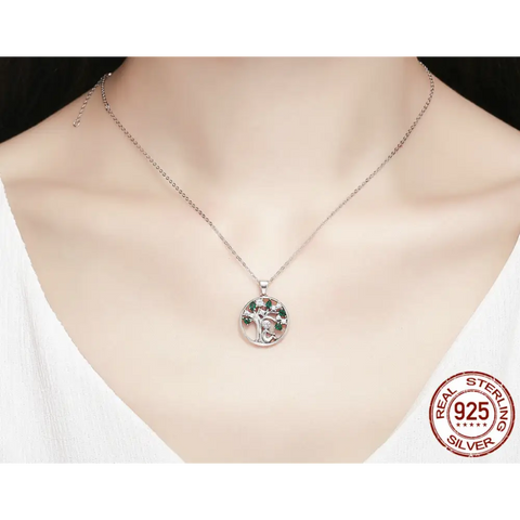 Tree Silver Necklace