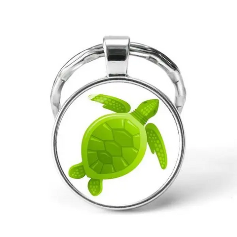 Turtle Animal Keychain