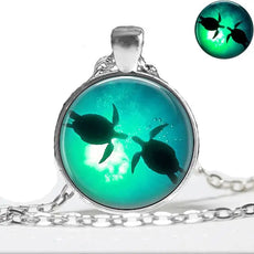 Turtle Cameo Necklace