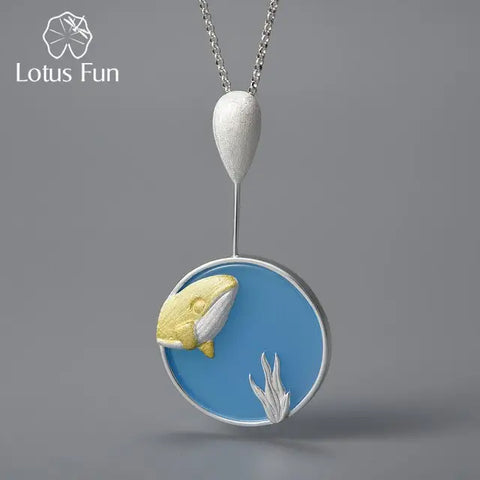 Underwater World Whale Necklaces
