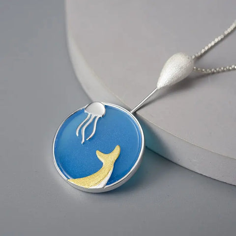 Underwater World Whale Necklaces