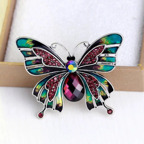 Vintage Butterfly Brooch