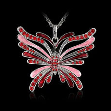 Vintage Butterfly Necklace