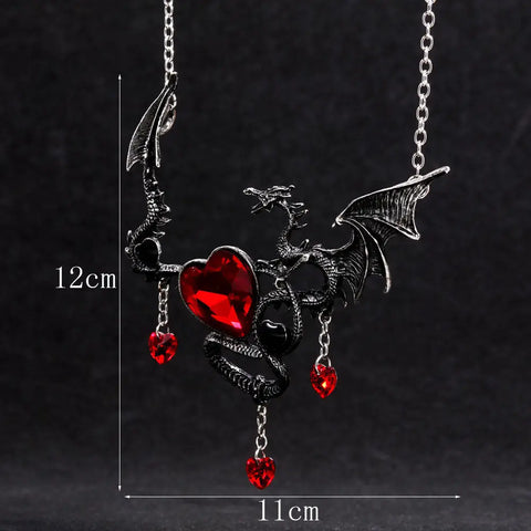 Vintage Dragon Necklace