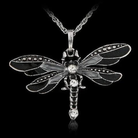 Vintage Dragonfly Necklace