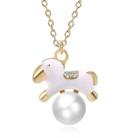 White Animal Necklaces