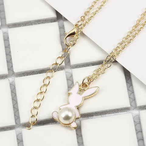 White Animal Necklaces