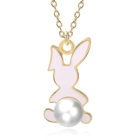 White Animal Necklaces