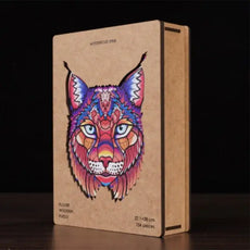Wooden Lynx Puzzle
