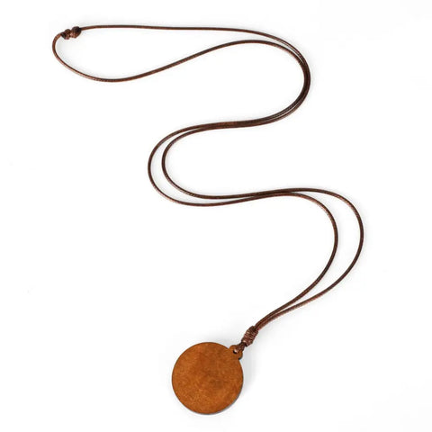 Wooden Tree Necklace