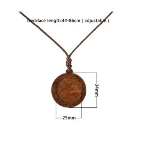 Wooden Tree Necklace