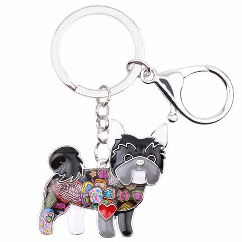 Yorkshire Multicolor Keychain