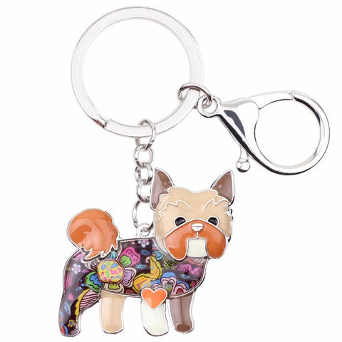 Yorkshire Multicolor Keychain