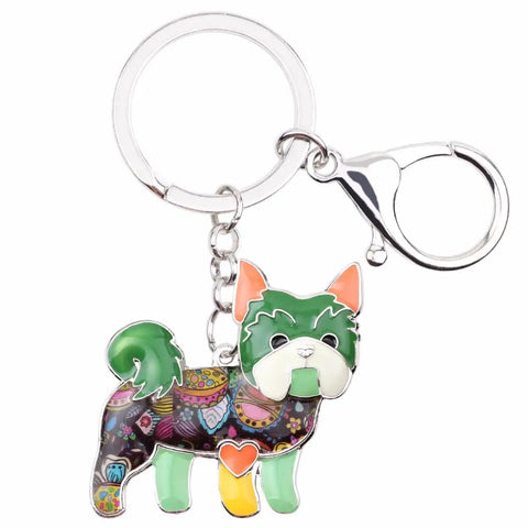 Yorkshire Multicolor Keychain