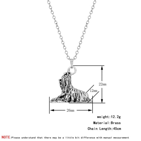 Yorkshire Terrier 3D Necklace