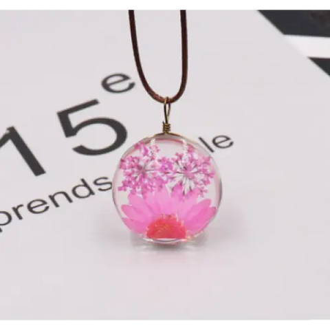 Your Dried Ball Necklace