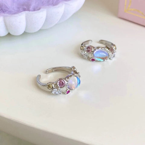Crystal love ring