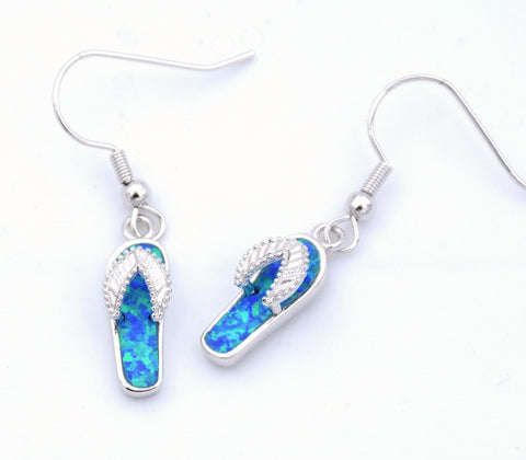Flip Flops Opal Earrings