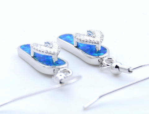 Flip Flops Opal Earrings