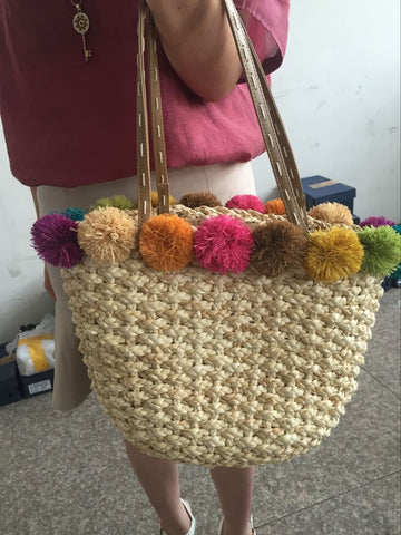 Raffia Beach Handbag