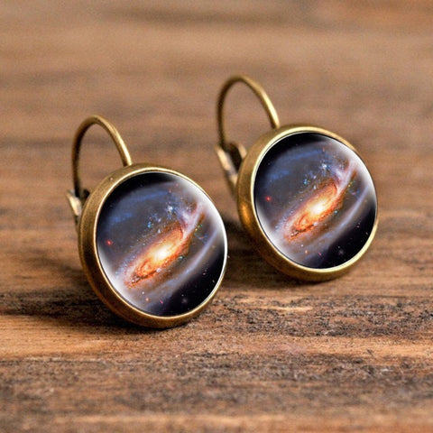 Galaxy Hole Earrings