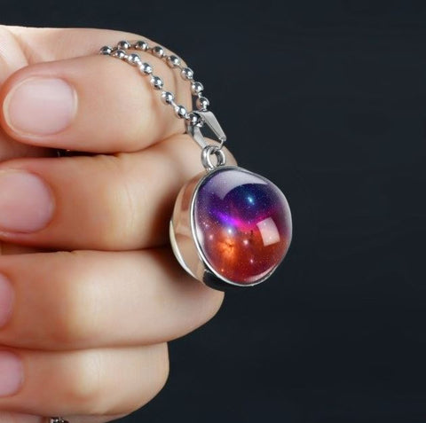 Meteor Shower Silver Plated Necklace