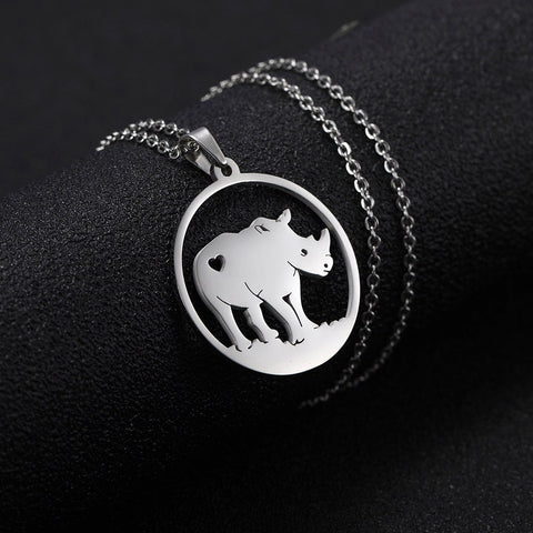 Rhino Necklace
