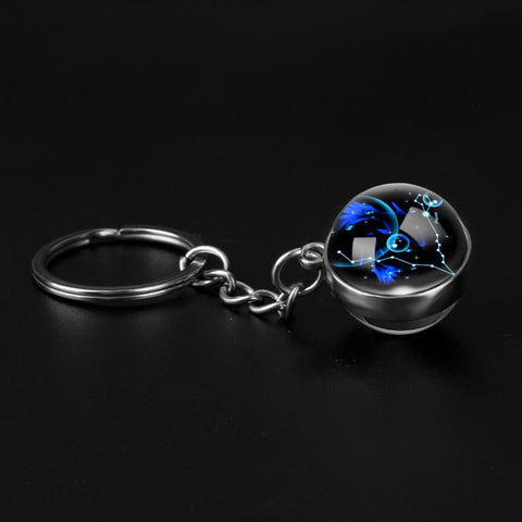 "In the Blue" Keychain